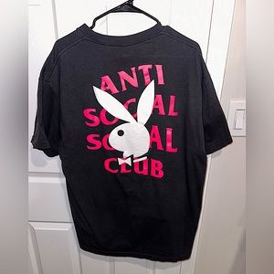 Anti social tee-shirt sz XL